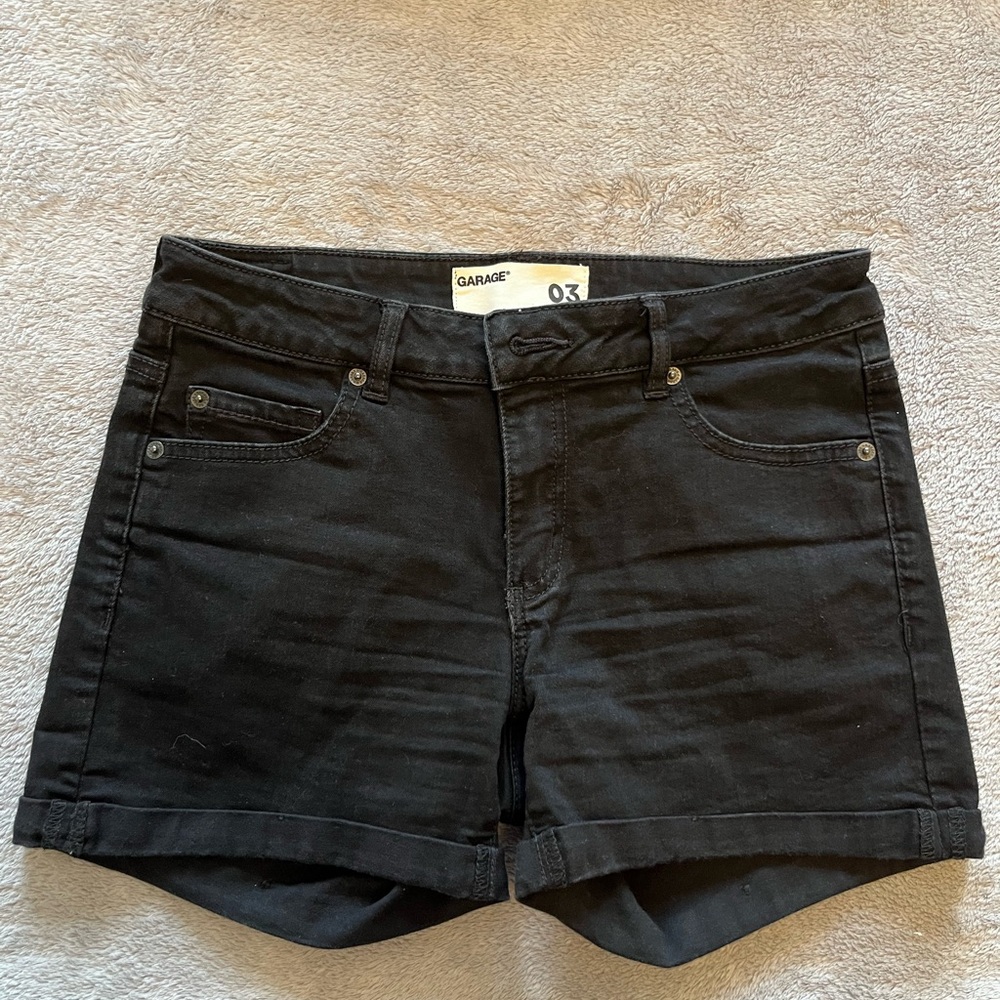 Garage Women's Black Shorts